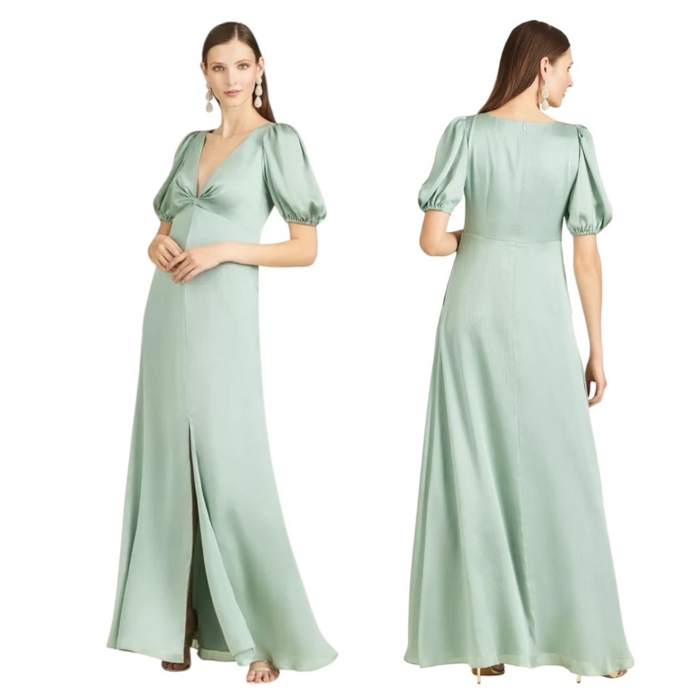🌻NEW w/tag Sachin & Babi Alli Jade Green Formal Event Gown Women's Size 14